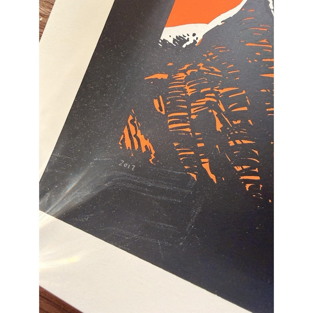 Il Buono Il Cattivo Il Brutto 2017 Screenprint Poster 24x24 Signed Perkins - Picture 2 of 3